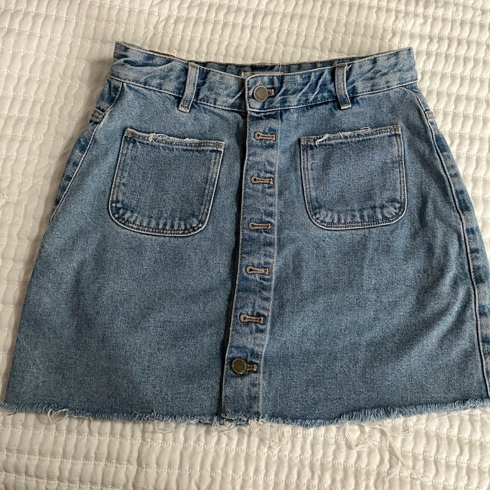 Denim Zara skirt